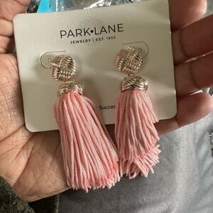 Park Lane Pink Fringe Earrings (NWT)